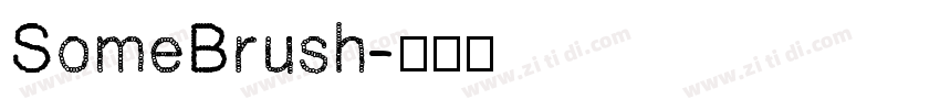 SomeBrush字体转换