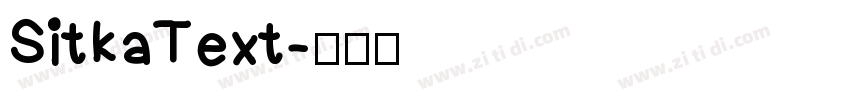 SitkaText字体转换
