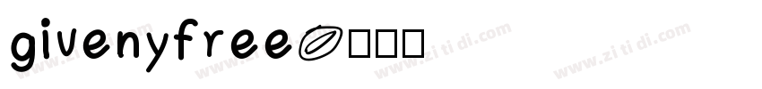 givenyfree字体转换