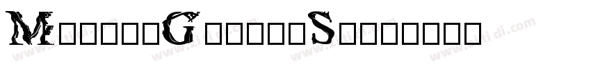MaokenGlitchSans字体转换
