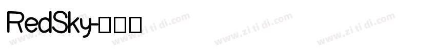 RedSky字体转换