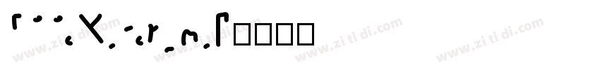 GoodHeadlineP字体转换
