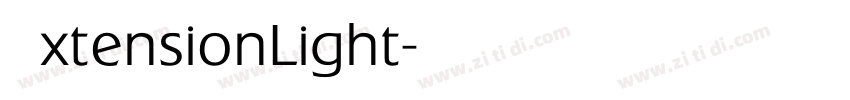 ExtensionLight字体转换 ExtensionLight字体转换