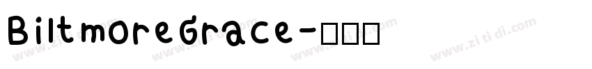 BiltmoreGrace字体转换