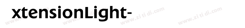 ExtensionLight字体转换 ExtensionLight字体转换