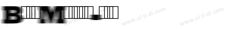 BlurMedium字体转换