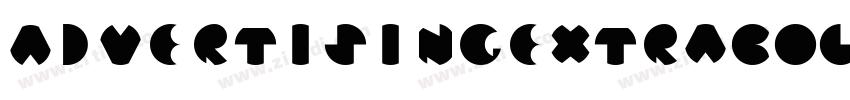 AdvertisingExtraBold字体转换