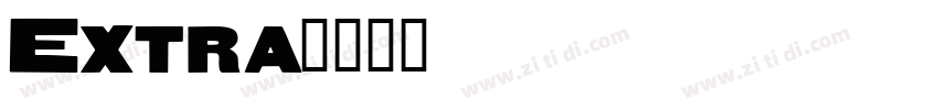 Extra字体转换