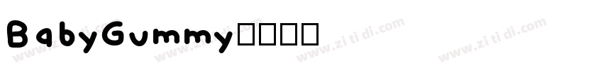 BabyGummy字体转换
