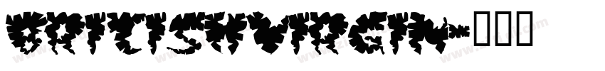 BritishVirgin字体转换