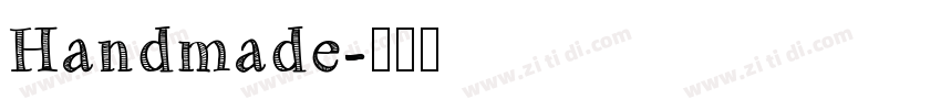 Handmade字体转换