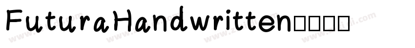 FuturaHandwritten字体转换