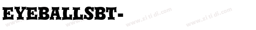eyeballsbt字体转换