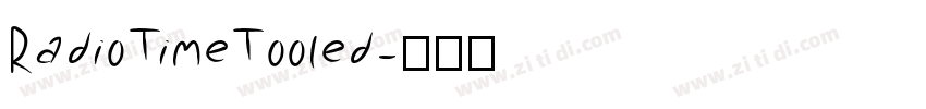 RadioTimeTooled字体转换