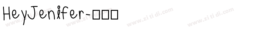 HeyJenifer字体转换