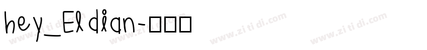 hey_Eldian字体转换