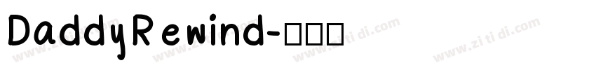 DaddyRewind字体转换