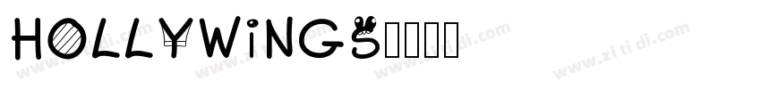Hollywings字体转换