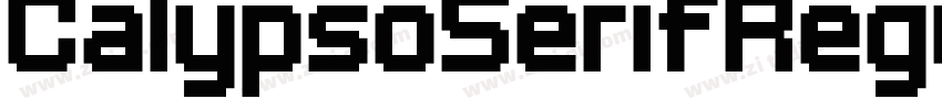 CalypsoSerifRegular字体转换