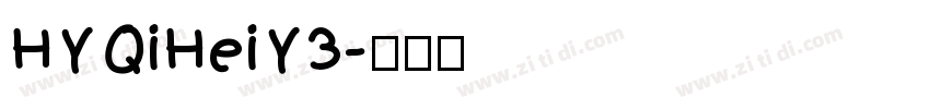 HYQiHeiY3字体转换