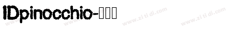 IDpinocchio字体转换