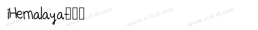 iHemalaya字体转换