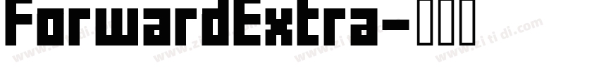 ForwardExtra字体转换
