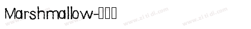 Marshmallow字体转换