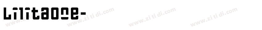Li1itaOne字体转换
