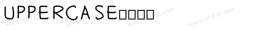uppercase字体转换