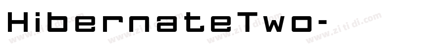 HibernateTwo字体转换