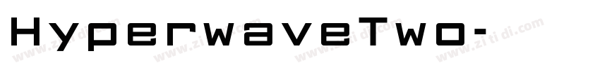 HyperwaveTwo字体转换