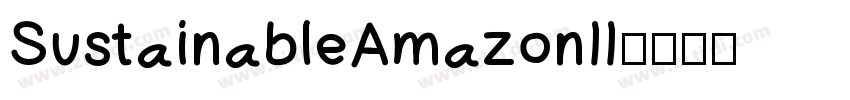 SustainableAmazonII字体转换