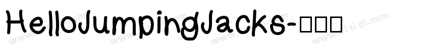 HelloJumpingJacks字体转换