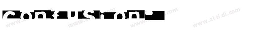 confusion字体转换
