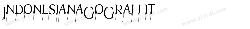IndonesianaGoGraffit字体转换