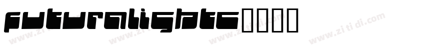 futuralightc字体转换