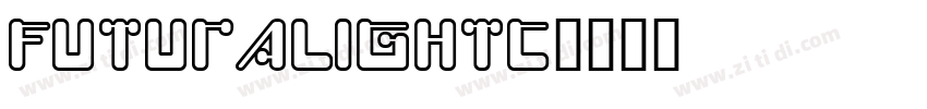 futuralightc字体转换