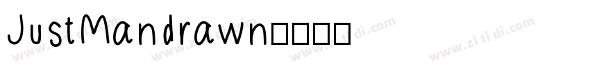 JustMandrawn字体转换