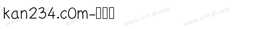 kan234.c0m字体转换