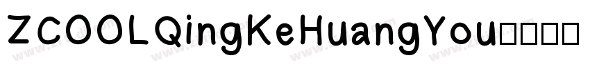 ZCOOLQingKeHuangYou字体转换