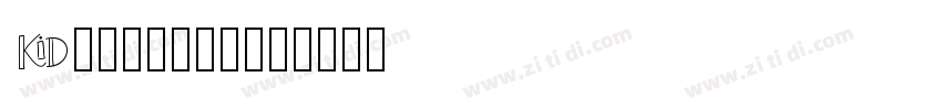 KidLetters字体转换