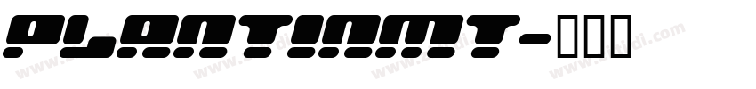 PlantinMT字体转换