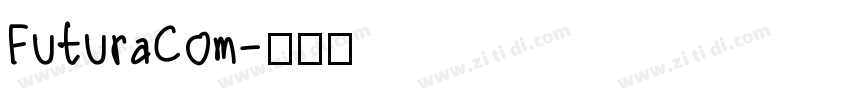 FuturaCom字体转换