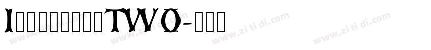 ImitationTWO字体转换