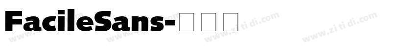 FacileSans字体转换