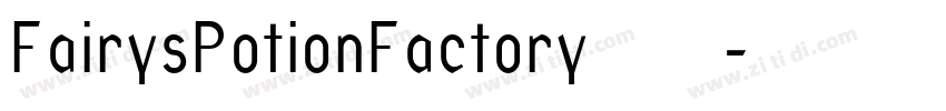 FairysPotionFactory存档字体转换