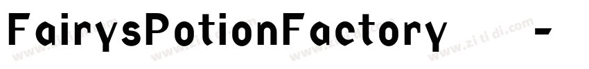 FairysPotionFactory存档字体转换