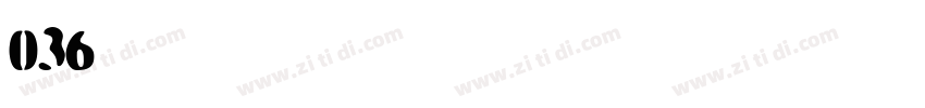 036字体字体转换