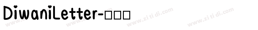 DiwaniLetter字体转换